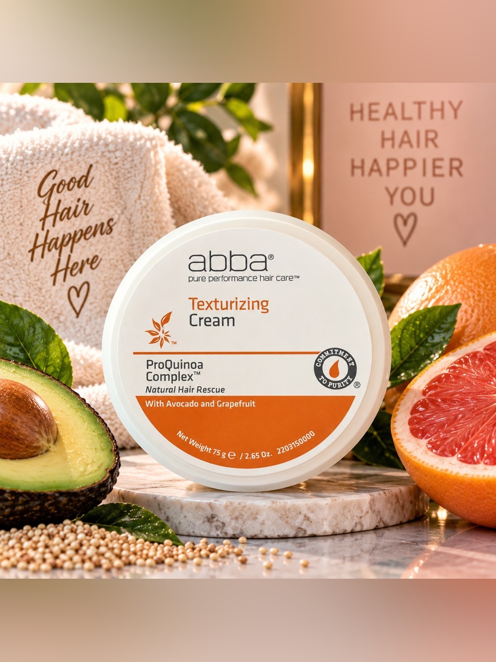 ABBA Pure Performance Texturizing Cream ProQuinoa Complex